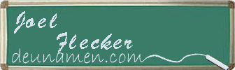 Joel Flecker Visitenkarte